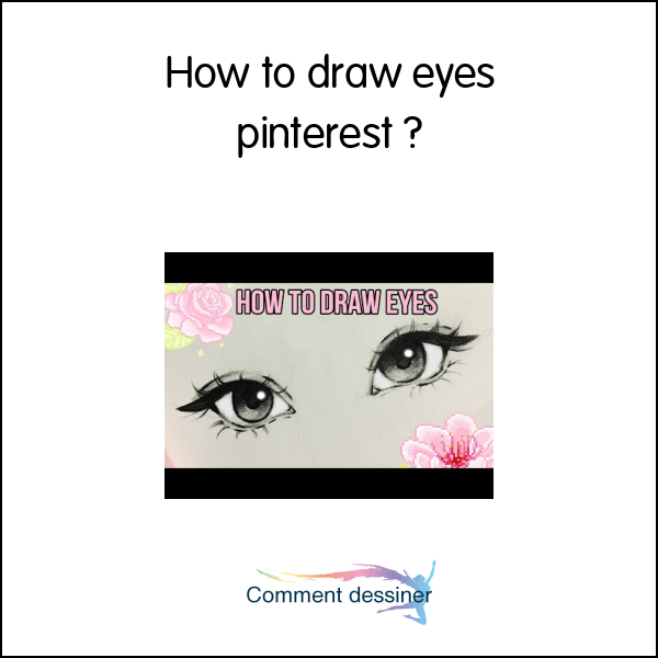 How to draw eyes pinterest